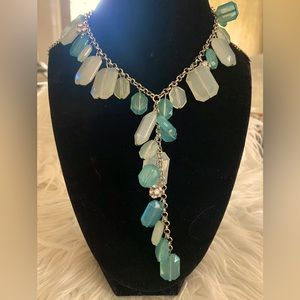“Sea Glass” long necklace